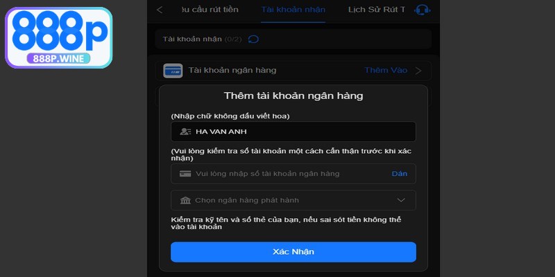 Hệ thống có quy định về số tiền rút tối thiểu mà bạn cần quan tâm